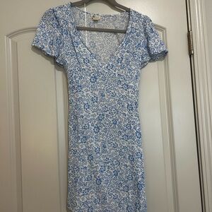 BILLABONG Blue Floral Women's Dress